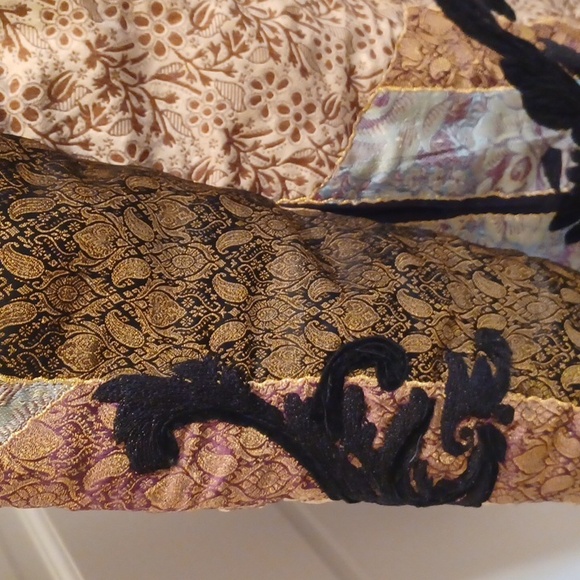 Soft Surroundings Savoie Patchwork Brocade Jacket. - Picture 8 of 13